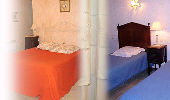 Chambre d'h&ocirc;te Jasmin (3 &eacute;pis  G&icirc;tes de France) situ&eacute; dans la Drome Provence