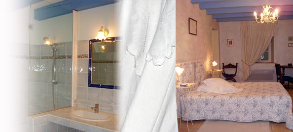Chambre d'h&ocirc;te proven&ccedil;ale Myosotis (3 &eacute;pis  G&icirc;tes de France) situ&eacute; dans la Drome Provence
