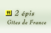 Gîtes de charme classée 2 épis par les Gîtes de France de la Drôme