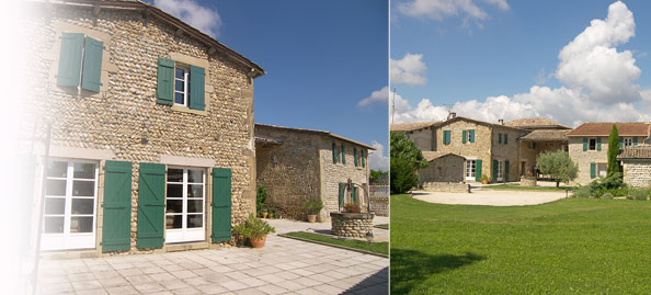 Gîte de charme « Vercors » avec piscine au pied du Vercors dans la Drôme (2 & 3 épis  Gîtes de France)