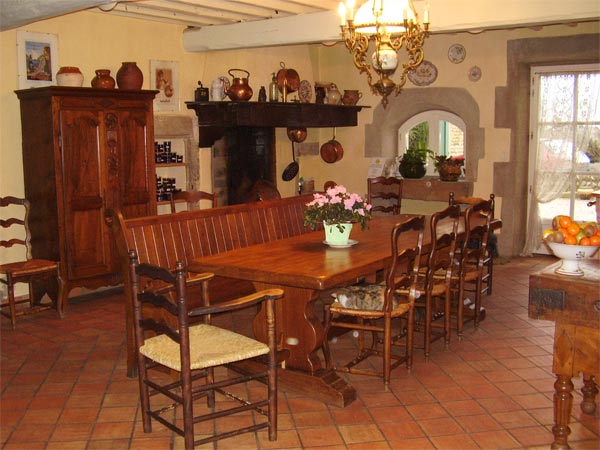 Fermer - Table d'hôtes Drome - La Farella, la cuisine